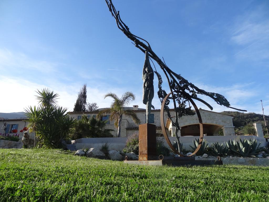 Bed and Breakfast Les 4 Elements Tourrettes-sur-Loup Exteriér fotografie